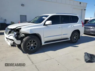 2012 Lexus GX 460 Premium with VIN JTJJM7FX4C5042312, listed as a Copart auction lot 47000615 with 242,046 mi miles and Salvage title. Bid and sale history available at DreamBid. Image 1.