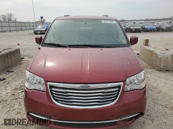2015 Chrysler Town & Country LX with VIN 2C4RC1AG9FR710478, listed as a Copart auction lot 52577995 with 135,581 mi miles and Clean Title. Bid and sale history available at carsss.com. Image 5.