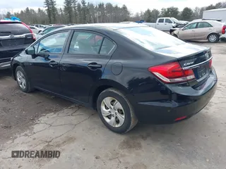 2014 Honda Civic LX with VIN 2HGFB2F53EH540188, listed as a IAAI auction lot 41741533 with 101,467 mi miles. Bid and sale history available at carsss.com. Image 3.