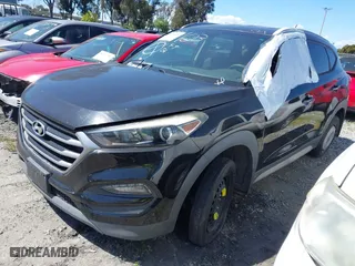 2017 Hyundai Tucson SE Plus with VIN KM8J33A47HU587053, listed as a IAAI auction lot 41516450 with 1 mi miles. Bid and sale history available at carsss.com. Image 18.