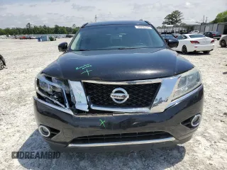 2014 Nissan Pathfinder Platinum with VIN 5N1AR2MN2EC648680, listed as a Copart auction lot 56956765 with 119,259 mi miles and Salvage title. Bid and sale history available at DreamBid. Image 5.