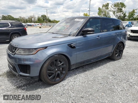 2018 Land Rover Range Rover Sport HSE with VIN SALWR2RV2JA698495, listed as a Copart auction lot 64785085 with 153,492 mi miles and Clean title. Bid and sale history available at DreamBid. Image 1.