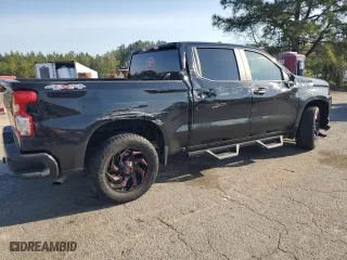 2021 Chevrolet Silverado 1500 Custom with VIN 3GCPYBEK0MG411476, listed as a Copart auction lot 48377735 with 84,145 mi miles and Salvage Title. Bid and sale history available at carsss.com. Image 3.
