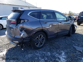 2021 Honda CR-V EX-L with VIN 2HKRW2H85MH629953, listed as a Copart auction lot 87697685 with 79,676 mi miles and Salvage Title. Bid and sale history available at carsss.com. Image 3.