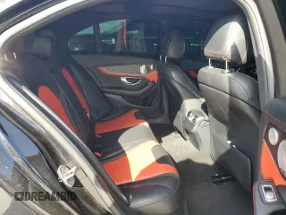 2017 Mercedes-Benz C 63 S AMG with VIN 55SWF8HB1HU183241, listed as a Copart auction lot 65524854 with 80,709 mi miles and Salvage title. Bid and sale history available at DreamBid. Image 10.