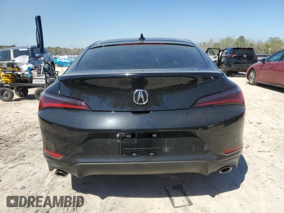 2025 Acura Integra with VIN 19UDE4H2XSA003048, listed as a Copart auction lot 49579035 with 586 mi miles and Salvage Title. Bid and sale history available at DreamBid. Image 6.