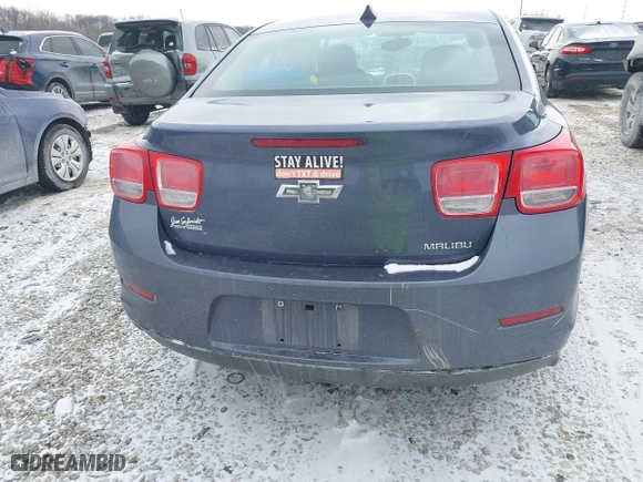 2013 Chevrolet Malibu LS with VIN 1G11B5SA5DF320945, listed as a IAAI auction lot 41620721 with 196,568 mi miles. Bid and sale history available at carsss.com. Image 16.