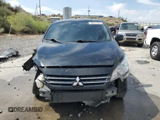 2022 Mitsubishi Mirage ES z VIN ML32FUFJ7NHF08088, wystawiony jako Copart lot #65841524 z przebiegiem 62 289 mil mil oraz Szkoda całkowita • Salvage title. Historia ofert i sprzedaży dostępna na DreamBid. Obrazek 5.