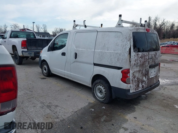 2015 Nissan NV200 SV with VIN 3N6CM0KN9FK704884, listed as a IAAI auction lot 41490407 with 195,583 mi miles and . Bid and sale history available at carsss.com. Image 3.