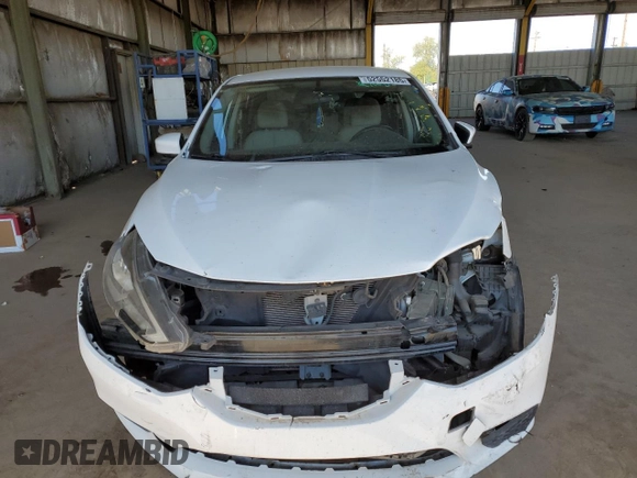 2017 Nissan Sentra S with VIN 3N1AB7AP2HY335963, listed as a Copart auction lot 52552185 with 75,119 mi miles and Salvage Title. Bid and sale history available at DreamBid. Image 5.