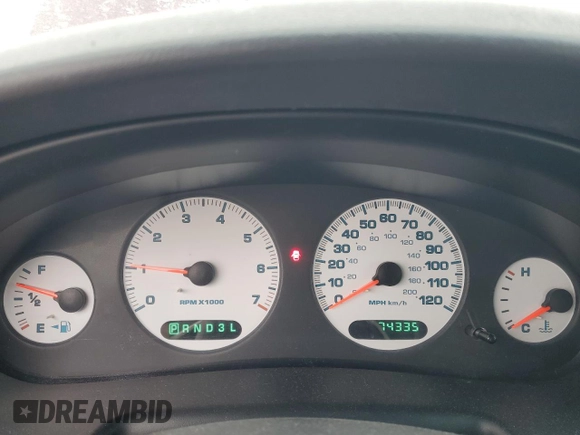 1998 Dodge Intrepid SE with VIN 2B3HD46R9WH239640, listed as a Copart auction lot 88893485 with 74,335 mi miles and Salvage Title. Bid and sale history available at carsss.com. Image 9.