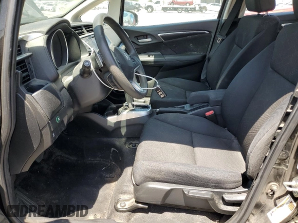 2015 Honda Fit EX-L with VIN 3HGGK5H80FM724424, listed as a Copart auction lot 61461995 with 93,066 mi miles and Salvage title. Bid and sale history available at DreamBid. Image 7.