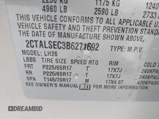 2011 GMC Terrain SLE-2 z VIN 2CTALSEC3B6271692, wystawiony jako IAAI lot #42005850 z przebiegiem 160 497 mil mil oraz . Historia ofert i sprzedaży dostępna na DreamBid. Obrazek 9.