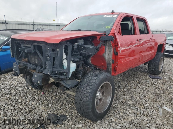 2014 Chevrolet Silverado 1500 LT with VIN 3GCUKREC9EG239715, listed as a Copart auction lot 85108724 with 80,121 mi miles and Salvage Title. Bid and sale history available at DreamBid. Image 1.