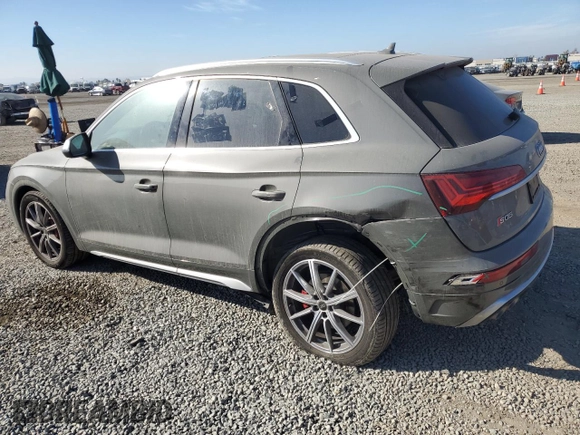 2023 Audi SQ5 Premium Plus with VIN WA1B4AFY1P2026504, listed as a Copart auction lot 82707374 with 19,521 mi miles and Salvage Title. Bid and sale history available at carsss.com. Image 2.