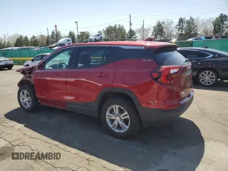 2024 GMC Terrain SLE with VIN 3GKALTEGXRL307375, listed as a Copart auction lot 52790335 with 22,995 mi miles and Salvage title. Bid and sale history available at DreamBid. Image 2.