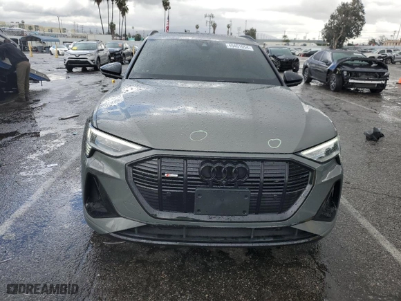 2022 Audi e-tron Chronos with VIN WA1VABGE4NB039244, listed as a Copart auction lot 49401054 with 22,300 mi miles. Bid and sale history available at carsss.com. Image 5.