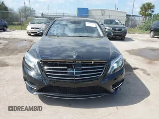 2015 Mercedes-Benz S-Class S 550 with VIN WDDUG8CB7FA091561, listed as a IAAI auction lot 41452399 with 60,530 mi miles. Bid and sale history available at carsss.com. Image 6.