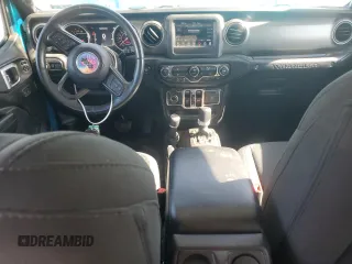 2020 Jeep Wrangler Unlimited Sport S with VIN 1C4HJXDG7LW110125, listed as a Copart auction lot 62470755 with 81,594 mi miles and Salvage title. Bid and sale history available at DreamBid. Image 8.