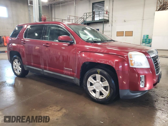 2012 GMC Terrain SLE-1 with VIN 2GKFLREK0C6253898, listed as a Copart auction lot 88991435 with 161,989 mi miles and Salvage Title. Bid and sale history available at DreamBid. Image 4.