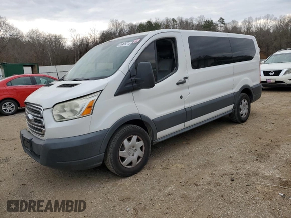 2015 Ford Transit XL with VIN 1FMZK1YM2FKA72647, listed as a Copart auction lot 47439215 with 148,105 mi miles and Salvage title. Bid and sale history available at DreamBid. Image 1.