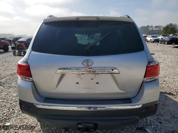 2011 Toyota Highlander Limited with VIN 5TDYK3EH8BS031350, listed as a Copart auction lot 46790185 with 181,032 mi miles and Salvage Title. Bid and sale history available at carsss.com. Image 6.