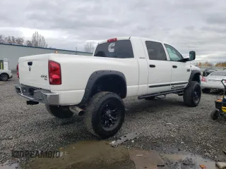 2007 Dodge Ram 2500 SLT with VIN 3D7KS29CX7G756779, listed as a Copart auction lot 81384224 with 135,578 mi miles and Clean Title. Bid and sale history available at carsss.com. Image 3.