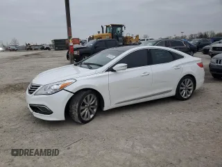 2016 Hyundai Azera Limited with VIN KMHFH4JG0GA508085, listed as a Copart auction lot 48518264 with 87,012 mi miles and Salvage Title. Bid and sale history available at carsss.com. Image 1.