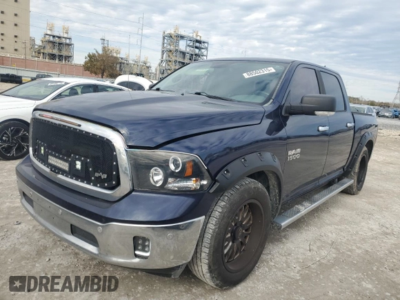 2015 Ram 1500 Big Horn with VIN 1C6RR6LG2FS634925, listed as a Copart auction lot 88502315 with 157,541 mi miles and Salvage title. Bid and sale history available at DreamBid. Image 1.