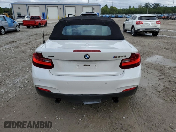 2017 BMW 2 Series M240i xDrive with VIN WBA2L3C33HV667390, listed as a Copart auction lot 71800544 with 78,366 mi miles and Salvage Title. Bid and sale history available at carsss.com. Image 6.
