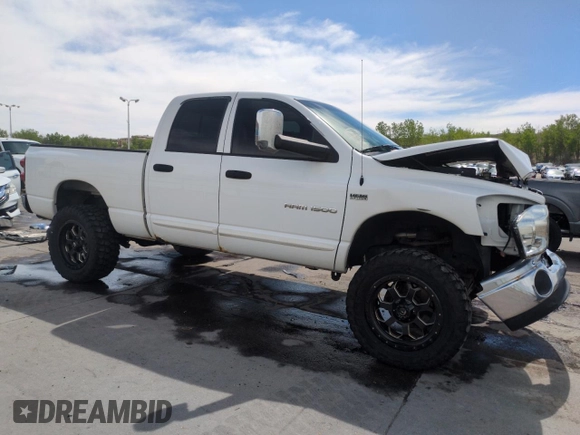 2007 Dodge 1500 SLT с VIN 1D7HU18297J572195, выставлен на аукционе Copart как лот 56608635 с пробегом 204 895 миль миль и Списание • Salvage title. История ставок и продаж доступна на DreamBid. Изображение 4.