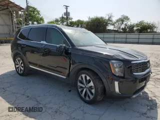 2021 Kia Telluride EX z VIN 5XYP34HC1MG117517, wystawiony jako Copart lot #51983995 z przebiegiem Nie podano mil oraz Szkoda całkowita • Salvage title. Historia ofert i sprzedaży dostępna na DreamBid. Obrazek 4.