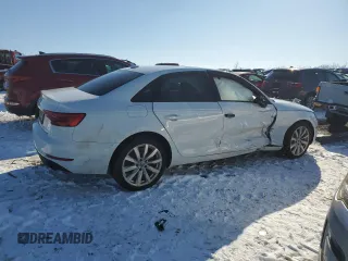 2017 Audi A4 Premium with VIN WAUGNAF47HN018507, listed as a Copart auction lot 46087525 with 127,721 mi miles and Salvage Title. Bid and sale history available at carsss.com. Image 3.