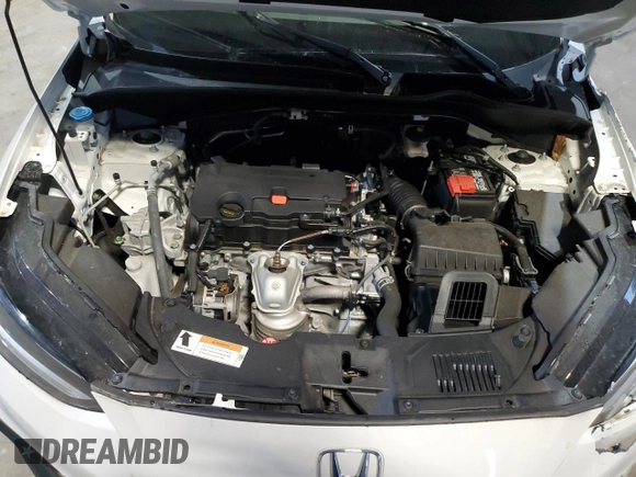 2023 Honda HR-V LX with VIN 3CZRZ2H34PM748484, listed as a Copart auction lot 56770995 with 7,505 mi miles and Salvage title. Bid and sale history available at DreamBid. Image 12.