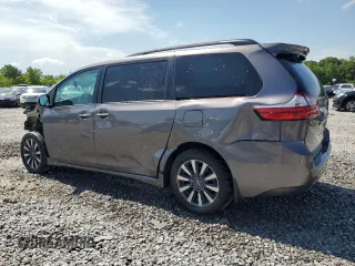 2019 Toyota Sienna XLE with VIN 5TDDZ3DC5KS222885, listed as a Copart auction lot 56983835 with 83,009 mi miles and Salvage title. Bid and sale history available at DreamBid. Image 2.
