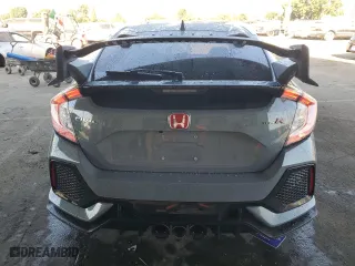2019 Honda Civic Type R Touring with VIN SHHFK8G74KU202462, listed as a Copart auction lot 71608924 with 30,168 mi miles and Salvage Title. Bid and sale history available at carsss.com. Image 6.