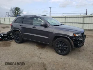 2021 Jeep Grand Cherokee Laredo X with VIN 1C4RJEAG8MC739120, listed as a Copart auction lot 43741855 with 54,404 mi miles and Salvage title. Bid and sale history available at DreamBid. Image 4.