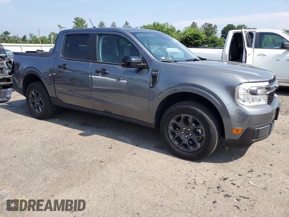 2024 Ford Maverick XLT with VIN 3FTTW8H3XRRA17474, listed as a Copart auction lot 62647445 with 15,390 mi miles and Salvage title. Bid and sale history available at DreamBid. Image 4.