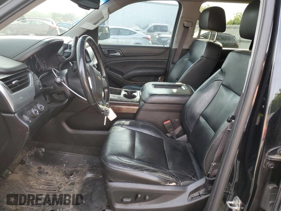 2015 Chevrolet Suburban LT with VIN 1GNSKJKC4FR192292, listed as a Copart auction lot 60434444 with 304,830 mi miles and Salvage Title. Bid and sale history available at DreamBid. Image 7.