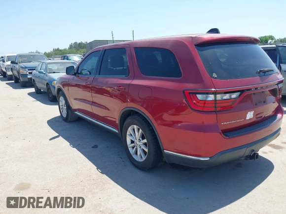 2014 Dodge Durango SXT with VIN 1C4RDHAG7EC344288, listed as a IAAI auction lot 41996170 with 200,110 mi miles and . Bid and sale history available at carsss.com. Image 3.