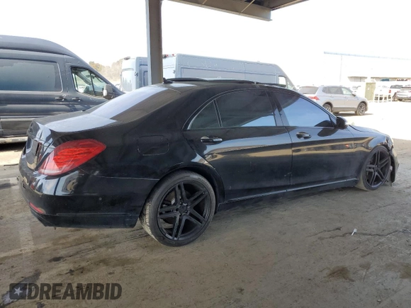 2017 Mercedes-Benz S 550 with VIN WDDUG8CB8HA295160, listed as a Copart auction lot 50541675 with 130,607 mi miles and Clean Title. Bid and sale history available at carsss.com. Image 3.