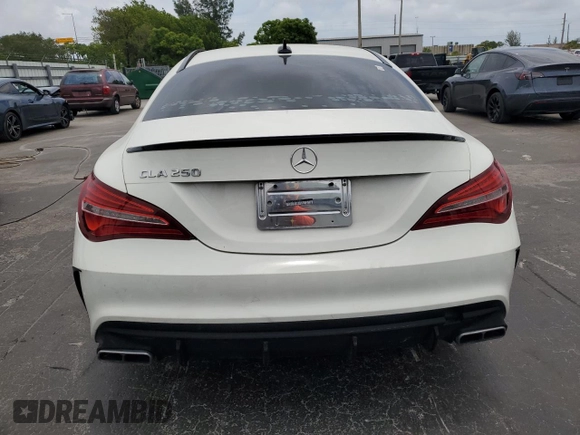 2018 Mercedes-Benz CLA 250 with VIN WDDSJ4EB6JN520320, listed as a Copart auction lot 65221945 with 114,514 mi miles and Salvage title. Bid and sale history available at DreamBid. Image 6.