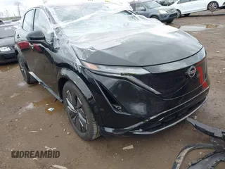 2023 Nissan ARIYA Engage z VIN JN1AF0BAXPM407693, wystawiony jako IAAI lot #42031652 z przebiegiem 18 446 mil mil oraz . Historia ofert i sprzedaży dostępna na DreamBid. Obrazek 1.
