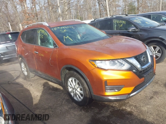 2019 Nissan Rogue SL with VIN 5N1AT2MT4KC701326, listed as a IAAI auction lot 41599675 with 100,486 mi miles and . Bid and sale history available at DreamBid. Image 1.