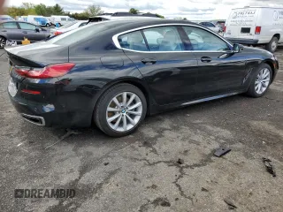 2020 BMW 8 Series 840i with VIN WBAGV4C05LCD71158, listed as a Copart auction lot 50589173 with 23,652 mi miles. Bid and sale history available at carsss.com. Image 3.