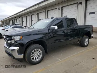 2021 Chevrolet Silverado 1500 LT with VIN 1GCUYDED2MZ262715, listed as a Copart auction lot 49122735 with 83,864 mi miles and Salvage Title. Bid and sale history available at carsss.com. Image 1.