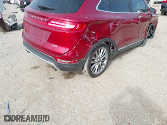 2018 Lincoln MKC Reserve with VIN 5LMCJ3C90JUL14515, listed as a IAAI auction lot 41361314 with 33,556 mi miles and . Bid and sale history available at DreamBid. Image 4.