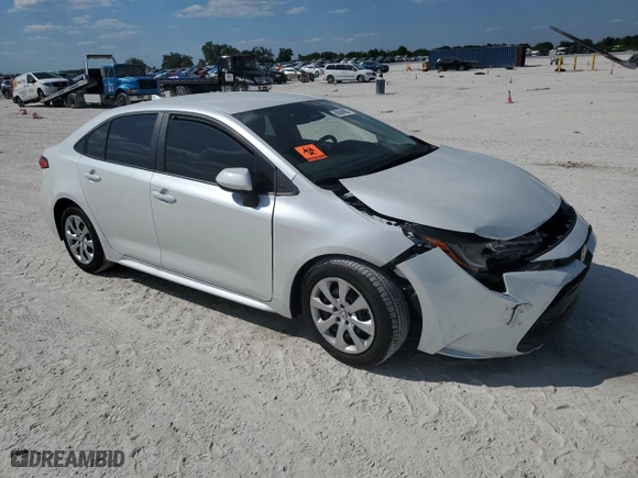 2024 Toyota Corolla LE with VIN 5YFB4MDE7RP221091, listed as a Copart auction lot 50564885 with 1,217 mi miles and Salvage Title. Bid and sale history available at carsss.com. Image 4.