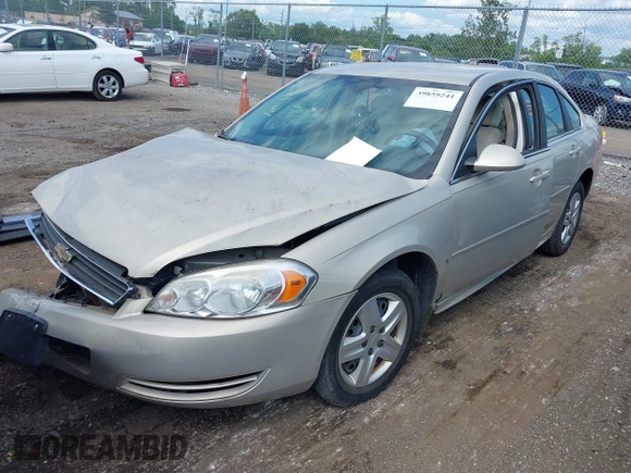 2010 Chevrolet Impala LS with VIN 2G1WA5EK8A1117743, listed as a IAAI auction lot 39859241 with Not Provided miles and . Bid and sale history available at DreamBid. Image 2.