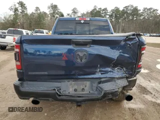2020 Ram 1500 Big Horn with VIN 1C6SRFFT4LN409233, listed as a Copart auction lot 43318435 with 137,538 mi miles and Salvage Title. Bid and sale history available at carsss.com. Image 6.